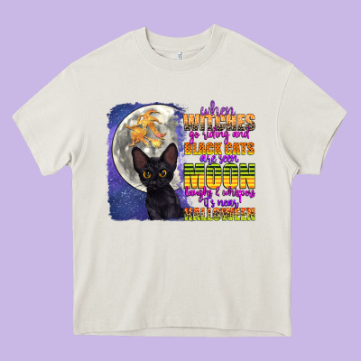 When Witches Go Riding Heavy Core Tee Designed By Cowgirlartshop