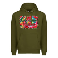 Army Green Hot nana summer Premium Hoodie - RacoonDesign