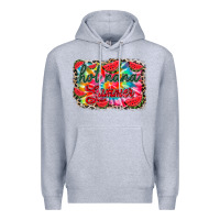 Heather Grey Hot nana summer Premium Hoodie - RacoonDesign