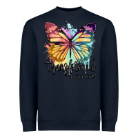 Navy transformed by god's love Heavyweight Sweatshirt - JahusDesignShop