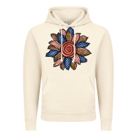 Vintage Artic american sunflower Vintage Hoodie - BundleAndBundleShop