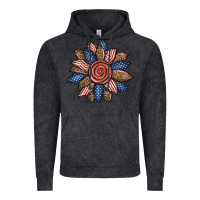 Vintage Black american sunflower Vintage Hoodie - BundleAndBundleShop