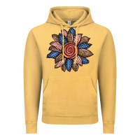 Vintage Mustard american sunflower Vintage Hoodie - BundleAndBundleShop