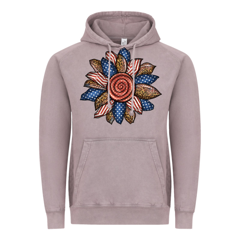 American Sunflower Vintage Hoodie by BundleAndBundleShop | Teevron