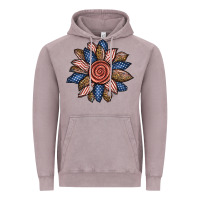 Vintage Zinc american sunflower Vintage Hoodie - BundleAndBundleShop