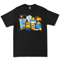 Black Softball coffee cups Premium Tee - HowdyJamesFarm