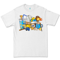 White Softball coffee cups Premium Tee - HowdyJamesFarm