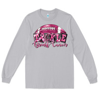 Moon Dust Tickle Breast Cancer Football Long Sleeve Tee - FaDigitalArtStudio