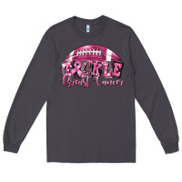 Smoke Tickle Breast Cancer Football Long Sleeve Tee - FaDigitalArtStudio