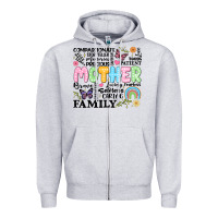 Heather Grey retro mother Zipper Hoodie - JahusDesignShop