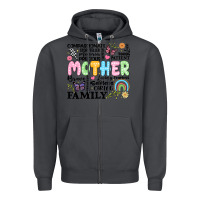 Smoke retro mother Zipper Hoodie - JahusDesignShop