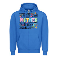 True Royal retro mother Zipper Hoodie - JahusDesignShop