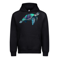 Black turtle Urban Hoodie - RanaPortraitStore
