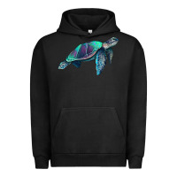 Pigment Black turtle Urban Hoodie - RanaPortraitStore