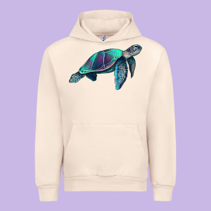 Turtle Urban Hoodie Designed By Ranaportraitstore