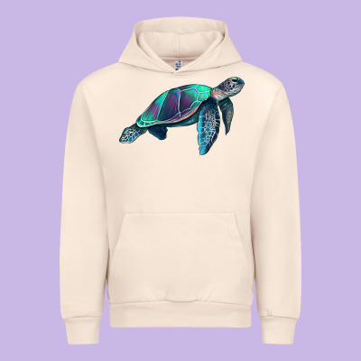 Turtle Urban Hoodie Designed By Ranaportraitstore