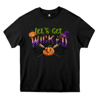 Black lets get wicked Heavy Core Tee - CowGirlArtShop