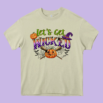 Lets Get Wicked Heavy Core Tee Designed By Cowgirlartshop
