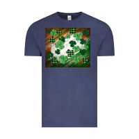 Vintage Denim St. patricks day Vintage Tee - FaDigitalArtStudio