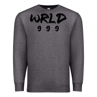 Charcoal Heather wrld singer 999 black Premium Sweatshirt - baoMotion