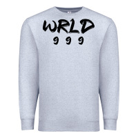 Heather Grey wrld singer 999 black Premium Sweatshirt - baoMotion