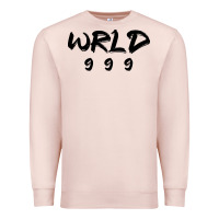 Pale Pink wrld singer 999 black Premium Sweatshirt - baoMotion