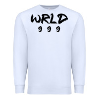 White wrld singer 999 black Premium Sweatshirt - baoMotion