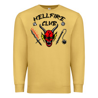 Antique Gold hellfire club strangerthings Premium Sweatshirt - baoMotion