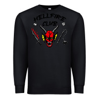 Black hellfire club strangerthings Premium Sweatshirt - baoMotion