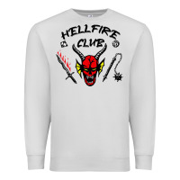 Dove Grey hellfire club strangerthings Premium Sweatshirt - baoMotion