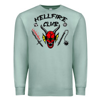 Seafoam hellfire club strangerthings Premium Sweatshirt - baoMotion