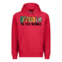 Cardinal gobble til you wobble thanksgiving turkey Premium Hoodie - Jasminsmagicworld