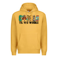 Mustard gobble til you wobble thanksgiving turkey Premium Hoodie - Jasminsmagicworld