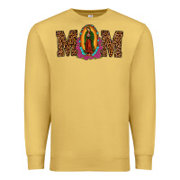 Antique Gold our lady of guadalupe mom Premium Sweatshirt - JahusDesignShop