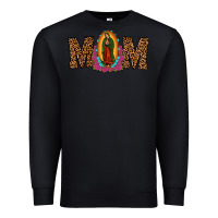 Black our lady of guadalupe mom Premium Sweatshirt - JahusDesignShop