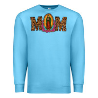 Ocean Blue our lady of guadalupe mom Premium Sweatshirt - JahusDesignShop