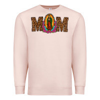 Pale Pink our lady of guadalupe mom Premium Sweatshirt - JahusDesignShop