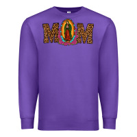 Purple our lady of guadalupe mom Premium Sweatshirt - JahusDesignShop