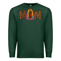 Sports Green our lady of guadalupe mom Premium Sweatshirt - JahusDesignShop