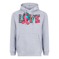 Heather Grey love Heavyweight Hoodie - JahusDesignShop