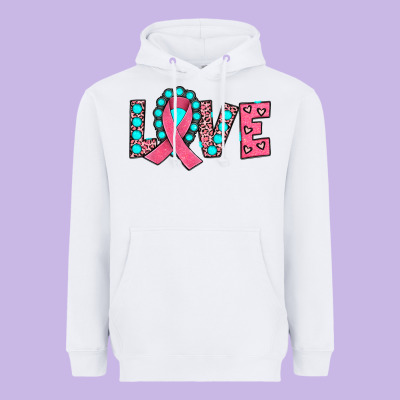Love Heavyweight Hoodie Designed By Jahusdesignshop