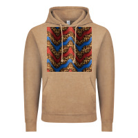 Vintage Coffee leopard 4th of july seamless pattern Vintage Hoodie - BundleAndBundleShop