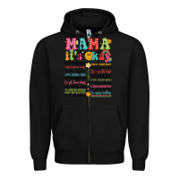 Black mama its okay Zipper Hoodie - JahusDesignShop