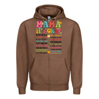 Chestnut mama its okay Zipper Hoodie - JahusDesignShop