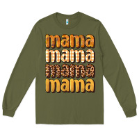 Army Green mama fall Long Sleeve Tee - BundleAndBundleShop