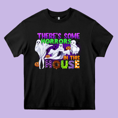 There Is Some Horrors In This House Heavy Core Tee Designed By Cowgirlartshop