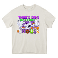 Cream there is some horrors in this house Heavy Core Tee - CowGirlArtShop