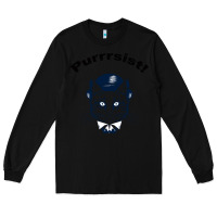 Black Purrrsist Long Sleeve Tee - Bettercallsaul