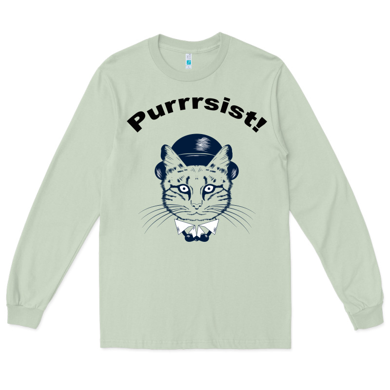 Purrrsist Long Sleeve Tee by Bettercallsaul | Teevron