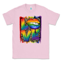 Bubblegum Pink Love pride Classic Tee - CowGirlArtShop